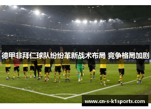 德甲非拜仁球队纷纷革新战术布局 竞争格局加剧 德甲非拜仁球队纷纷革新战术布局 竞争格局加剧