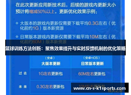 篮球训练方法创新:聚焦效果提升与实时反馈机制的优化策略 篮球训练方法创新:聚焦效果提升与实时反馈机制的优化策略