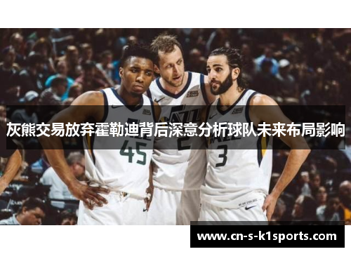 灰熊交易放弃霍勒迪背后深意分析球队未来布局影响 灰熊交易放弃霍勒迪背后深意分析球队未来布局影响